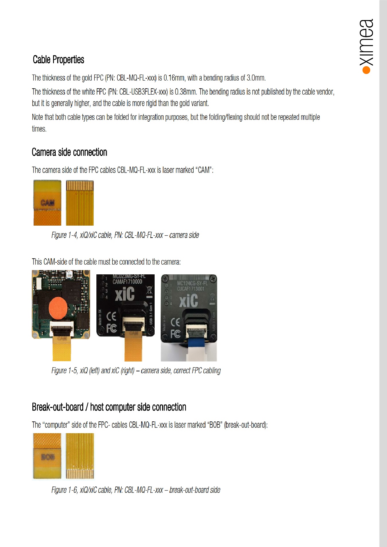 pcie usb3 flat ribbon cables for embedded vision cameras guide